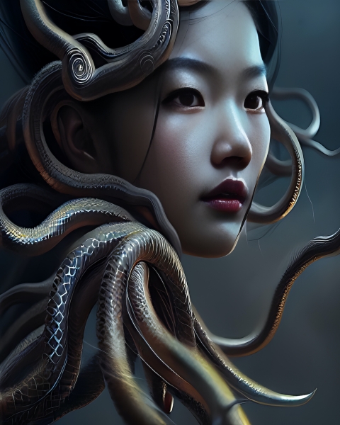 MEDUSA 5 by DAGMAR BRESSEL