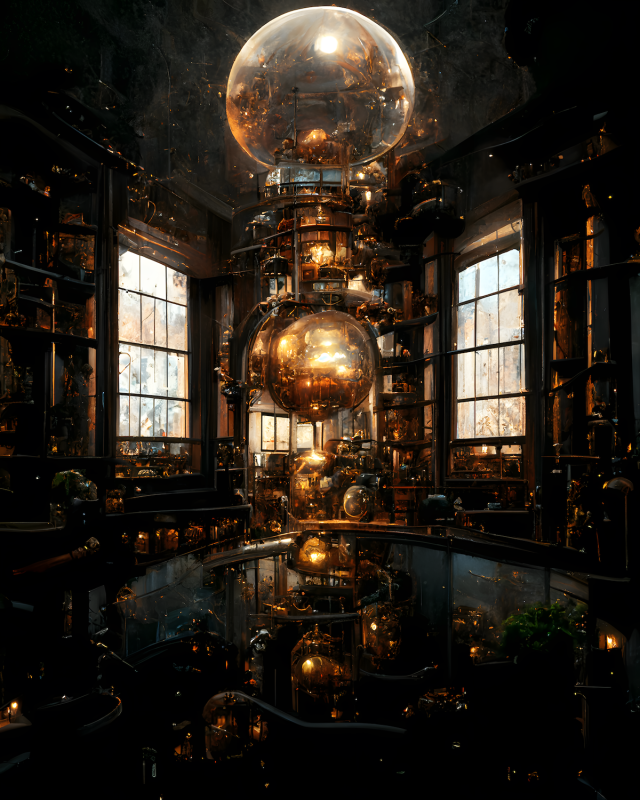 AI STEAMPUNK  by KEVIN ABANTO